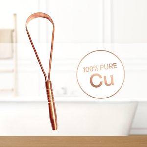 Nettoyeur de langue en cuivre écologique pour femmes, flexible, antidérapant, élimine les germes, fabriqué et fourni par un fabricant indien. - Product Image 5