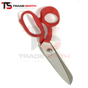 Ciseaux de tailleur multifonctionnels à lame en acier inoxydable de haute qualité, manche en métal, épaisseur 3,0 mm, pour la découpe de tissus, professionnels - Product Image 3