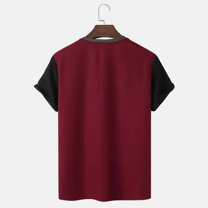เสื้อยืดผู้ชายผ้าฝ้ายผสมโพลีเอสเตอร์ มีสินค้าในสต็อก เสื้อยืดผู้ชายขายดี ราคาถูก เสื้อยืดสั่งทำ - Product Image 2