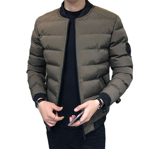 Chaqueta Acolchada de Plumón de Alta Calidad para Hombre, Chaqueta con Capucha, Logotipo Personalizado, Abrigo de Invierno Cálido, Chaqueta Negra con Burbujas - Product Image 1