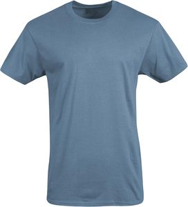 T-shirts basiques en coton Supima personnalisés de haute qualité à compression légère pour hommes et femmes - Product Image 1