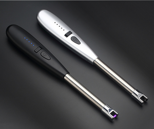 USB <b>Lighters</b> for BBQ Cooking Kitchen Cigarette Electric <b>Lighter</b> Smoking Dericsson Rechargeable <b>Windproof</b> Portable Plastic - Product Image 1