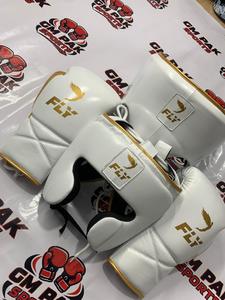 Equipo de Boxeo de Primera Calidad en Oferta, Nuevo Conjunto de Boxeo Negro y Dorado, Equipo de Boxeo Muay Thai con Cordones en Todos los Colores, 100% Cuero Vacuno - Product Image 6