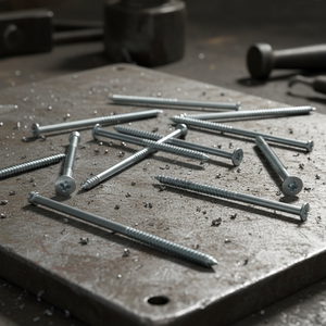 Usine de fixation haut de gamme du Vietnam : Vis à bois à tête fendue zinguées classe 4.8 6.8 - Product Image 1