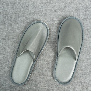 Soft Material Disposable Hotel Bath <b>Slipper</b> with EVA Sole Customizable Logo Washable for Hotel Travel & Spa Use Hotel <b>Slipper</b> - Product Image 5