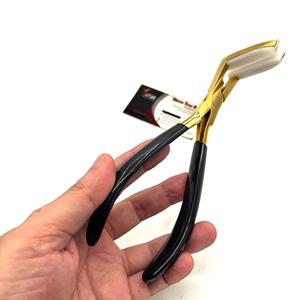 คีมต่อผมแบบใหม่ แข็งแรง ทนทาน ชุบทอง คีมกดแบบมืออาชีพ ทำจากสแตนเลส สำหรับต่อผมแบบเทป - Product Image 3