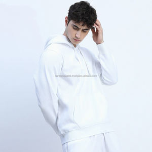 Nardon ropa al por mayor ropa de calle personalizada Vintage de gran tamaño hombro caído 500gms algodón pesado ácido lavado Zip up Hoodie - Product Image 3