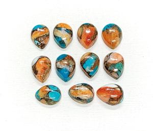 หินมุกสีทองแดงทรงหยดน้ำขนาด 9*7 มม. 10*7 มม. พลอยธรรมชาติ 100% สำหรับทำเครื่องประดับ ราคาขายส่ง - Product Image 4