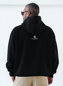 Men's <b>Oversized</b> <b>Fleece</b> <b>Hoodie</b> Heavyweight Winter Pullover Drawstring Sweatshirt Casual Wear 2026 - Product Image 2