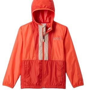 Veste confortable pour garçons avec fermeture éclair et capuche, design à blocs de couleur, design de haute qualité avec logo et poche personnalisés - Product Image 1