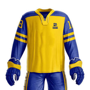 Uniformes de hockey sur glace sur mesure pour équipes, prix de gros professionnel, design unique, uniformes de hockey sur glace à vendre - Product Image 4