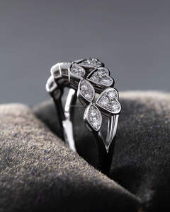 IGI/GIA Lab Grown Cut Diamond Vintage 14k jaune mariage/bague de fiançailles unisexe or blanc fin pour anniversaire fête-digne - Product Image 3