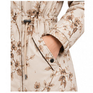 Women's Hooded Waterproof <b>Winter</b> <b>Coat</b> featuring <b>Thick</b> Quilted Padding, Functional Storage Pockets and Elegant Fashion Appeal - Product Image 5