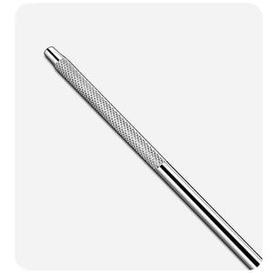 Miroir buccal dentaire double face de haute qualité avec poignée, anti-buée, en rhodium, réutilisable - Product Image 4