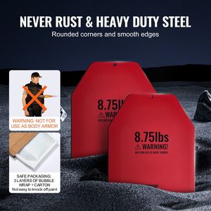 Plaques de poids en acier premium 8,75 lb (par paire) – Contour ergonomique pour WODs et entraînements supplémentaires - Product Image 4