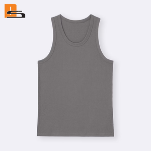 Camiseta Deportiva sin Mangas para Hombre, Estilo Urbano, con Logotipo Personalizado, de Alta Calidad, 100% Algodón Orgánico, Acanalada, Venta al Por Mayor - Product Image 1