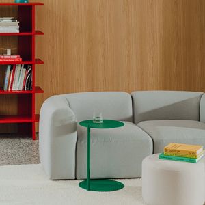 โต๊ะข้างโซฟาโลหะทรงกลมหลากสีสันทันสมัยสำหรับห้องนั่งเล่น ห้องนอน บ้าน และเฟอร์นิเจอร์โรงแรม - Product Image 6