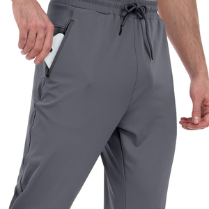 High Quality Sporty Straight Gym <b>Joggers</b> <b>Men</b> Custom Embroidery Sweatpants OEM ODM Activewear Manufacturer Factory Terry Cotton - Product Image 4