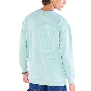 Sweat-shirt décontracté pour homme, surdimensionné, 100% coton, tissu polaire respirant et écologique, fabriqué au Pakistan, haute qualité - Product Image 2