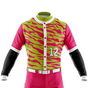 Fournisseur pakistanais d'uniformes de baseball légers et respirants en sublimation, personnalisables, vêtements d'équipe professionnels pour les sports de compétition - Product Image 4