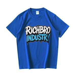 T-shirt d'entraînement à manches courtes pour hommes avec logo personnalisé OEM Tissu peigné Vêtements de sport de musculation à fabrication directe en usine - Product Image 5