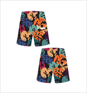 Pantalones Cortos de Baloncesto Personalizados con Diseño Abstracto Multicolor, Transpirables, de Malla, para Entrenamiento Deportivo, Ropa Deportiva de Verano - Product Image 1