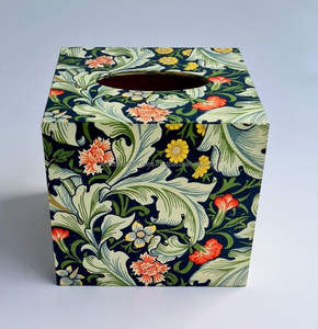 Boîte de rangement en papier au design personnalisé avec design fait à la main Boîte à mouchoirs en bois à usage de restaurant d'hôtel de luxe Meilleure qualité par l'Inde - Product Image 2