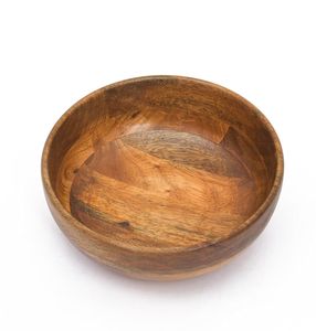 Ensemble de bols et assiettes en bois de haute qualité, écologiques, pour salades, soupes et préparations culinaires, design luxueux pour la maison - Product Image 1