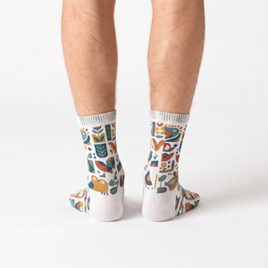 Calcetines Deportivos Personalizados para Hombre, Calcetines Transpirables y Cómodos 100% Algodón para Gimnasio, Running, Fitness y Entrenamiento - Product Image 2