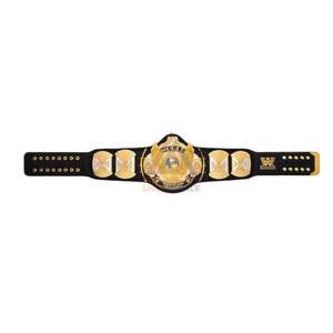 Ceintures de championnat universel de lutte poids lourd personnalisées en métal de zinc, taille adulte, sangle en cuir souple, taille haute, durables - Product Image 5