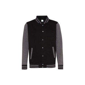 Blouson de baseball rétro pour femme style universitaire, vente chaude, manteau court épaissi pour l'hiver, vêtement d'extérieur en laine brodé, mode OEM - Product Image 6