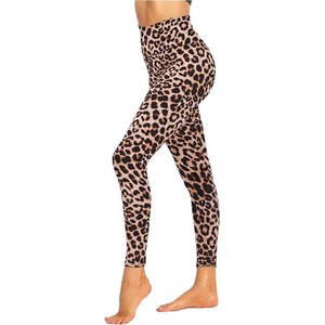 Leggings de yoga sans couture pour femme, taille haute, extensibles, respirants, pour fitness, gym, entraînement, course à pied, effet push-up - Product Image 1