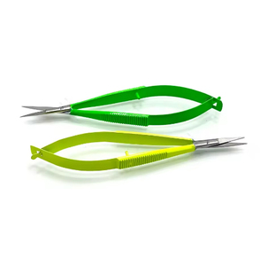Tijeras Microquirúrgicas Castroviejo de Primera Calidad con Recubrimiento en Polvo, Punta Fina, Instrumentos Oftálmicos y Dentales con Colores Personalizados - Product Image 1