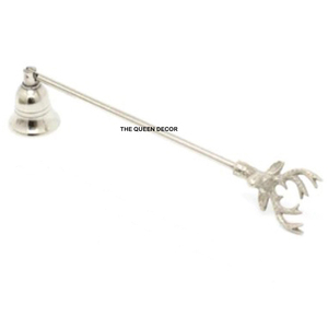 Pot à bougie unique en béton, artisanal, avec éteignoir à bougie en laiton, pour décoration intérieure et cadeau de Noël, artistique - Product Image 5