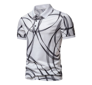 Camiseta Polo Personalizada Bordada 100% Algodón para Hombre, Corte Regular, Transpirable, Manga Corta, Casual, Camisetas Polo Estampadas OEM - Product Image 6