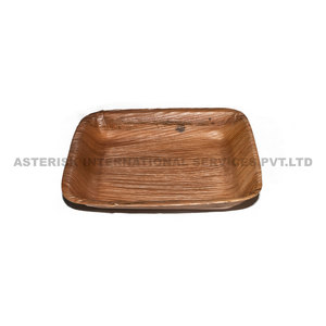 Fruits compostables plateau de service assiette à feuilles ensemble compostable écologique assiettes à vaisselle pour le stockage assiettes à légumes à salade - Product Image 6