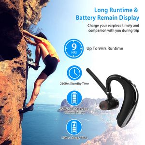 Auricolare Wireless V5.0 ENC con Cuffie Rotanti a 180 Gradi, Compatibili con Lato Destro e Sinistro, per Telefono, Business, Guida e Corsa - Product Image 4
