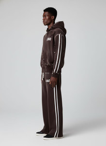 Meilleurs fabricants de vêtements : Pantalons évasés personnalisés, dernière mode, en coton, pour le jogging, survêtement de haute qualité avec coupe confortable pour femmes - Product Image 3