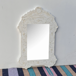 กรอบกระจกทำมือคุณภาพดี ตกแต่งด้วยงานฝังกระดูก ขนาดสั่งทำได้ ดีไซน์คลาสสิก สำหรับบ้านและสวน - Product Image 1