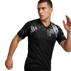 Camiseta de Manga Corta para Hombre, 100% Algodón, Cuello Redondo, Estilo Casual, Diseño de Bloques de Color Sólido, Talla Grande, Tejido Transpirable - Product Image 5