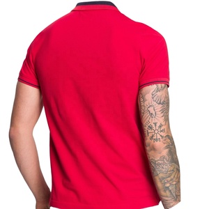 Polo informal de manga corta para hombre, ropa de calle colorida personalizada, camisetas en blanco, novedad de verano - Product Image 2