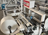 Coût du sac en plastique biodégradable faisant la machine Sac à fermeture éclair en plastique faisant la machine