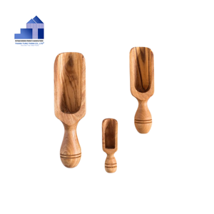 Cuillères en bois de teck, noyer et acacia du Vietnam pour la cuisine, ensemble d'ustensiles de cuisine, cuillère et fourchette, fabricant OEM, fabricant premium - Product Image 6