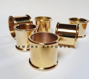 แหวนรองคอทองเหลืองแข็งแรงทนทานสำหรับไม้เท้าขัดเงาสีทองสามารถรองรับเพลาส่วนประกอบจำนวนมากใช้งานฝีมือโลหะ - Product Image 5