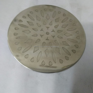Posavasos de acero inoxidable con forma redonda, nuevo diseño - Product Image 1