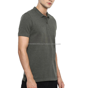Camiseta Polo Personalizada con Logotipo Bordado, Transpirable, para Hombre, Diseño Sólido, Cuello Camisero, Camisa de Golf, Ropa de Trabajo Informal de Negocios - Product Image 3