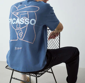 เสื้อยืดผู้ชายผู้หญิงฤดูร้อนแบบยูนิเซ็กซ์ ผ้าฝ้าย 100% สกรีนโลโก้ตามสั่ง พิมพ์ลายกราฟิกนามธรรมเต็มตัว ทรงโอเวอร์ไซส์ - Product Image 3