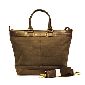 Premium Cotton <b>Canvas</b> Tote <b>Bag</b> with Leather Trim, <b>Large</b> Shoulder Handbag with Adjustable Strap for Women - Product Image 2