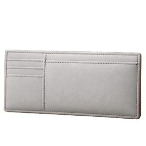 Esta cartera larga para mujer, delgada y minimalista, está diseñada para una organización eficiente con múltiples compartimentos. - Product Image 3