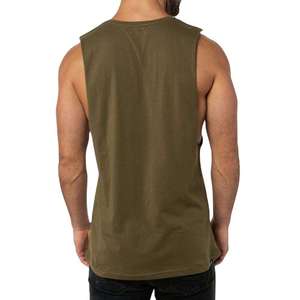 New Design Wholesale Active Wear Men's Tank <b>Top</b> Regular Fit <b>Sleeveless</b> Knitted Breathable High Quality Gym Tank <b>Tops</b> - Product Image 3